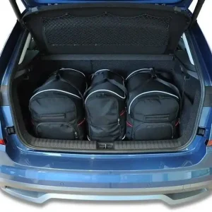 Tani SKODA KAMIQ 2019+ TORBY DO BAGAŻNIKA 3 SZT