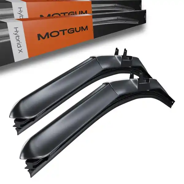 Wycieraczki samochodowe na przednią szybę do Fiat Ulysse Minivan (11.2005-12.2010) - pióra wycieraczek - Motgum - pióra Hybrid X Autentyczny