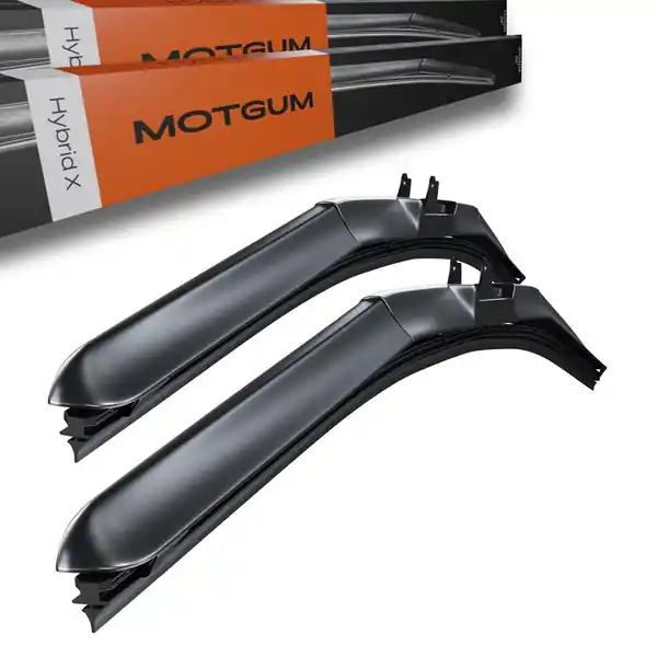 Wycieraczki samochodowe na przednią szybę do Chrysler Voyager III, IV Minivan (01.1995-2008) - pióra wycieraczek - Motgum - pióra Hybrid X Bezpieczna płatność