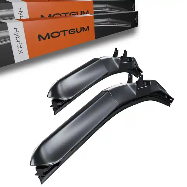 Wycieraczki samochodowe na przednią szybę do Smart Fortwo III Hatchback, Kabriolet (11.2014-2020) - pióra wycieraczek - Motgum - pióra Hybrid X Autentyczny