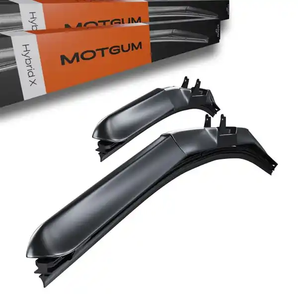 Rabat Wycieraczki samochodowe na przednią szybę do Renault Clio IV Grandtour, Hatchback (05.2012-2020) - pióra wycieraczek - Motgum - pióra Hybrid X