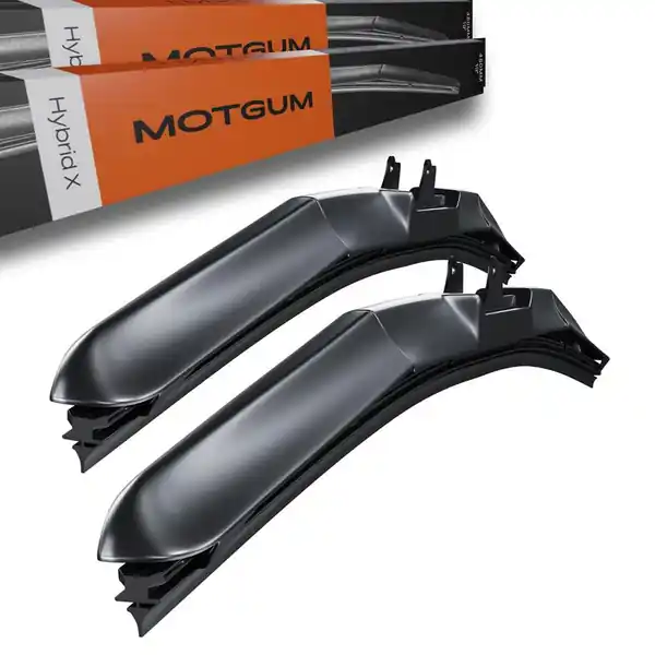 Premium Wycieraczki samochodowe na przednią szybę do Mazda 626 Kombi, Liftback, Sedan (1987-10.1997) - pióra wycieraczek - Motgum - pióra Hybrid X