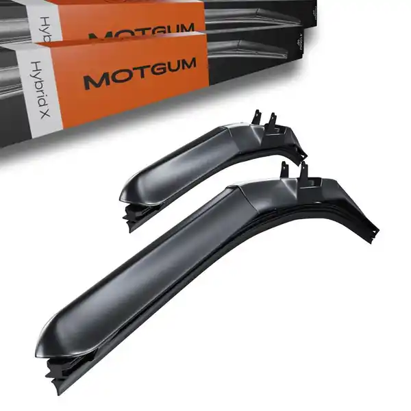 Zwrot pieniędzy Wycieraczki samochodowe na przednią szybę do Peugeot 3008 II SUV (07.2016-2024) - pióra wycieraczek - Motgum - pióra Hybrid X