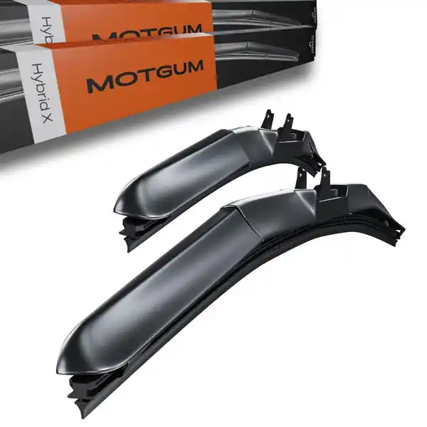 Premium Wycieraczki samochodowe na przednią szybę do Suzuki Alto Hatchback (12.2008-12.2014) - pióra wycieraczek - Motgum - pióra Hybrid X