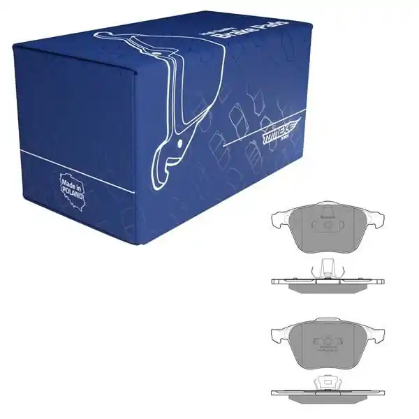 Popularny Klocki hamulcowe do Volvo V70 II Kombi (1999-2008) - Tomex - TX 17-74 (oś przednia)