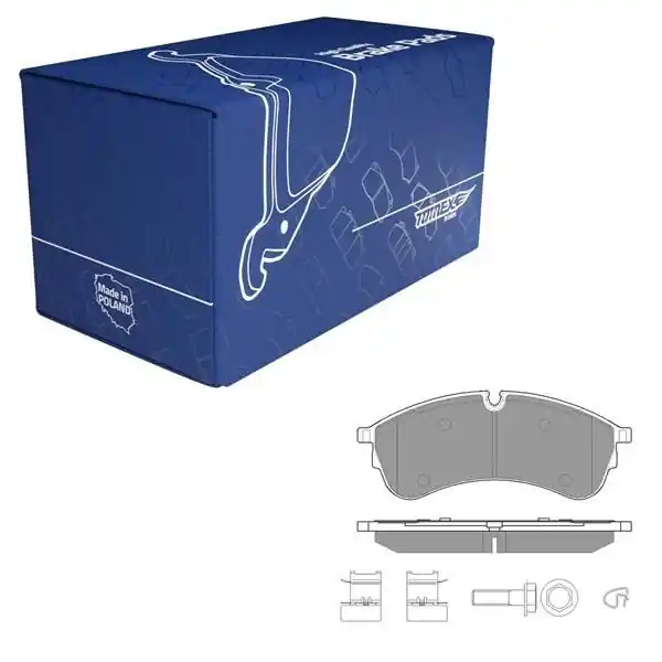 Tani Klocki hamulcowe do Volkswagen Crafter II Van (2016-....) - Tomex - TX 18-59 (oś przednia)