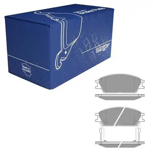 Tylko dziś Klocki hamulcowe do Hyundai Lantra I Sedan (1990-1995) - Tomex - TX 11-05 (oś przednia)