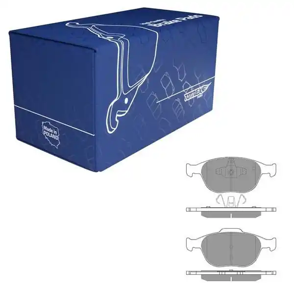 Tani Klocki hamulcowe do Ford Transit Connect I Van (2002-2013) - Tomex - TX 14-49 (oś przednia)