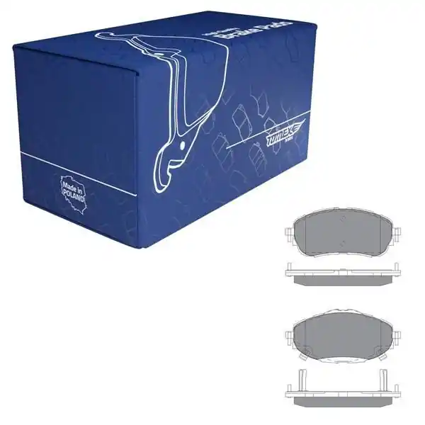 Zamów teraz Klocki hamulcowe do Toyota Corolla X Sedan (2007-2014) - Tomex - TX 16-99 (oś przednia)