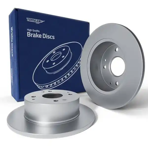 2x Tarcze hamulcowe - pełne - 260mm - Tomex - TX 71-85 (oś tylna) Autentyczny