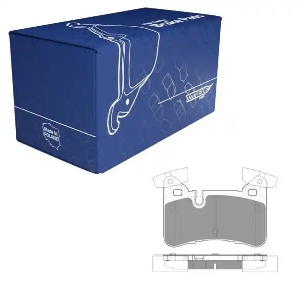 Ostatnia szansa Klocki hamulcowe do Mercedes-Benz Klasa E S212 Kombi (2009-2016) - Tomex - TX 12-67 (oś tylna)