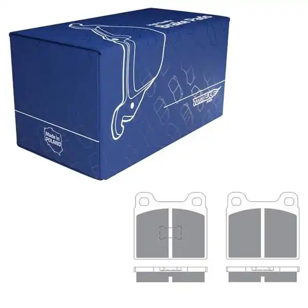 Zamów teraz Klocki hamulcowe do Volkswagen Passat B2 Hatchback, Variant (1980-1988) - Tomex - TX 10-16 (oś przednia)