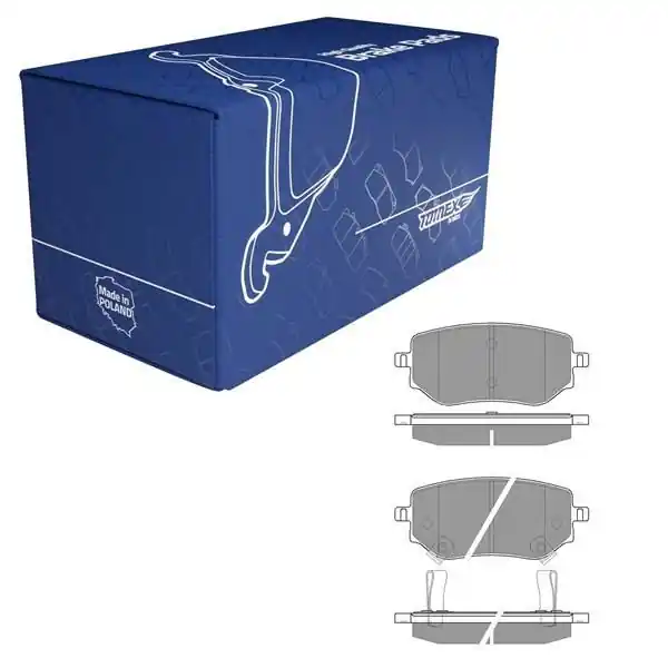 Oferta limitowana Klocki hamulcowe do Nissan Navara IV Pick-up (2015-2022) - Tomex - TX 15-87 (oś tylna)