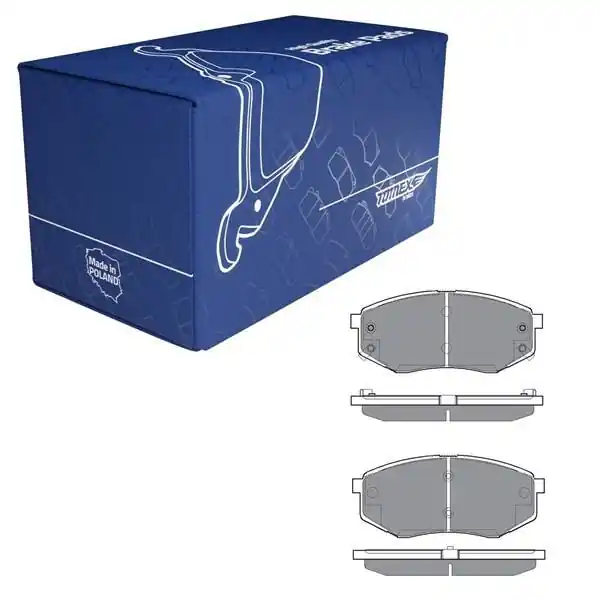 Oryginalny Klocki hamulcowe do Kia Soul II Crossover (2014-2018) - Tomex - TX 17-08 (oś przednia)