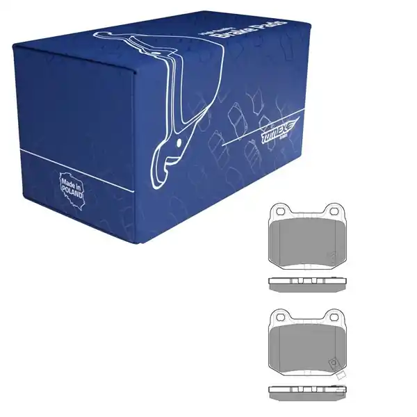 Oryginalny Klocki hamulcowe do Nissan 350Z Coupe, Roadster (2002-2008) - Tomex - TX 18-72 (oś tylna)