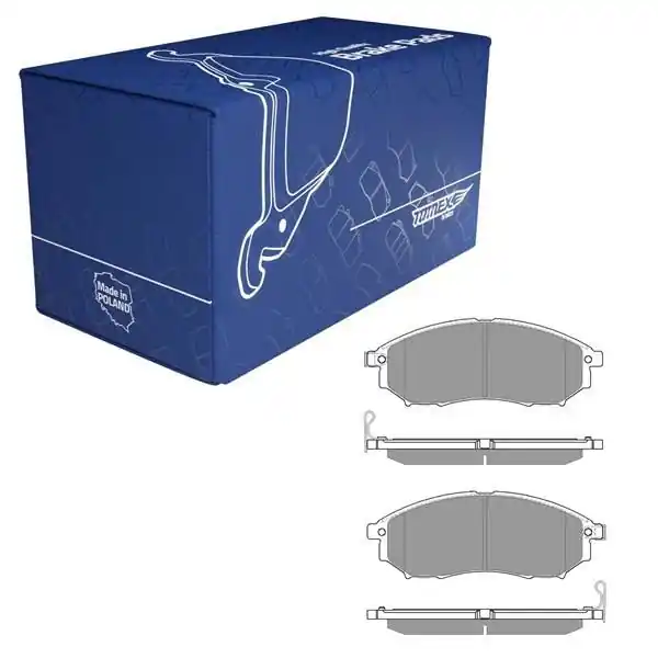Rabat Klocki hamulcowe do Nissan Qashqai I Crossover (2006-2014) - Tomex - TX 19-27 (oś przednia)