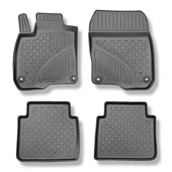 Dywaniki TPE do Honda CR-V V (RW) SUV (10.2018-07.2023) - korytkowe dywaniki samochodowe - Aristar - Guardliner - bez trzeciego rzędu; również z napędem Hybrydowym - komplet - 4 szt. Zwrot pieniędzy