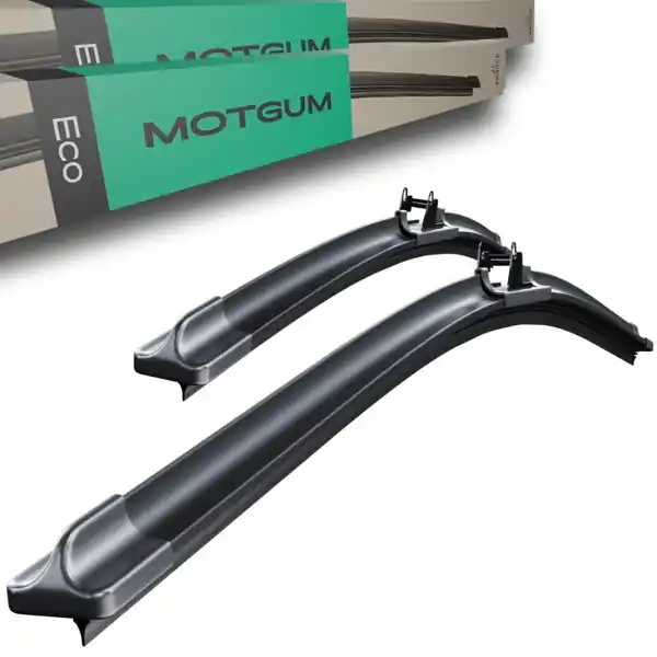 Premium Wycieraczki samochodowe na przednią szybę do Opel Combo E Van (09.2018-2023) - pióra wycieraczek - Motgum - pióra płaskie ECO