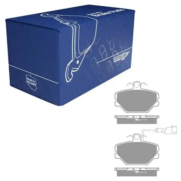 Wysoka jakość Klocki hamulcowe do Fiat Tipo 160 Hatchback (1987-1995) - Tomex - TX 10-392 (oś przednia)