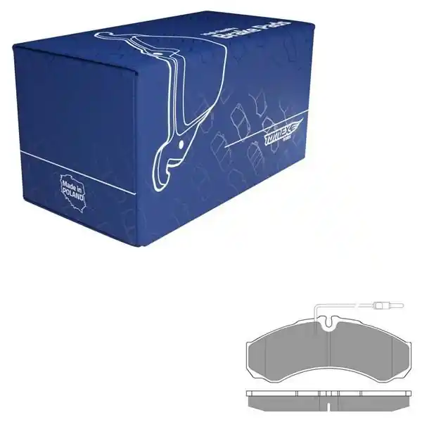 Oferta limitowana Klocki hamulcowe do Renault Mascott Van (1999-2005) - Tomex - TX 11-111 (oś przednia)