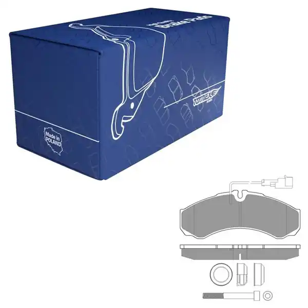 Najlepsza cena Klocki hamulcowe do Iveco Daily II Van (1989-1999) - Tomex - TX 11-112 (oś tylna)