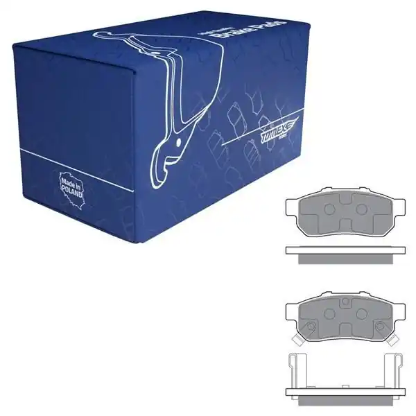 Zamów teraz Klocki hamulcowe do Honda Civic V Sedan (1991-1995) - Tomex - TX 17-22 (oś tylna)
