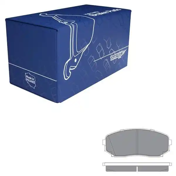 Zwrot pieniędzy Klocki hamulcowe do Mazda MPV I Van (1988-1999) - Tomex - TX 17-42 (oś przednia)