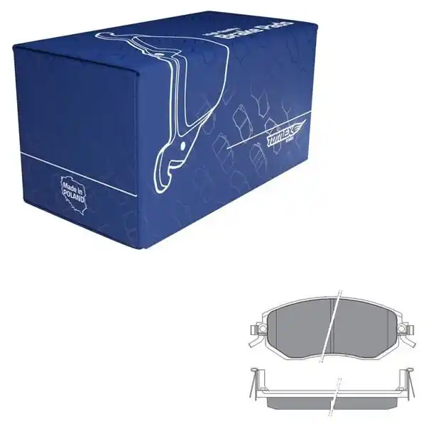 Klocki hamulcowe do Subaru Impreza III Liftback, Sedan (2008-2013) - Tomex - TX 17-65 (oś przednia) Zwrot pieniędzy