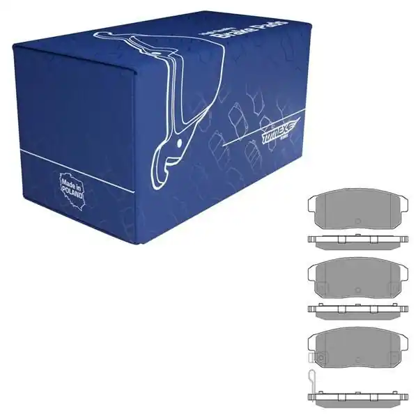 Rabat Klocki hamulcowe do Nissan Maxima V Sedan (2001-2002) - Tomex - TX 17-97 (oś tylna)