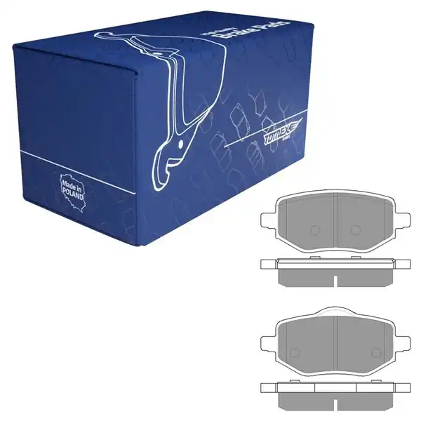 Premium Klocki hamulcowe do DS 3 Crossback SUV (2018-....) - Tomex - TX 60-02 (oś tylna)