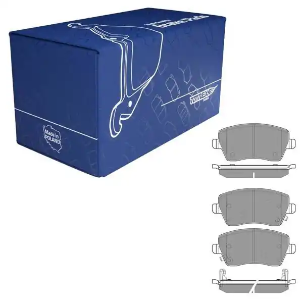 Tani Klocki hamulcowe do Nissan Micra IV Hatchback (2010-2017) - Tomex - TX 14-161 (oś przednia)