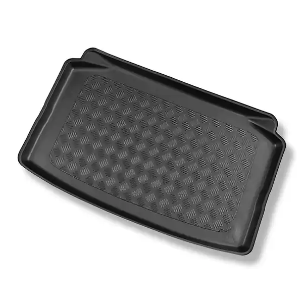 Bezpieczna płatność Mata do bagażnika do Volkswagen Polo VI Hatchback (10.2017-....) - antypoślizgowa - samochodowy dywanik bagażnika - Aristar - Basic - dolny bagażnik; bez ruchomej podłogi bagażnika