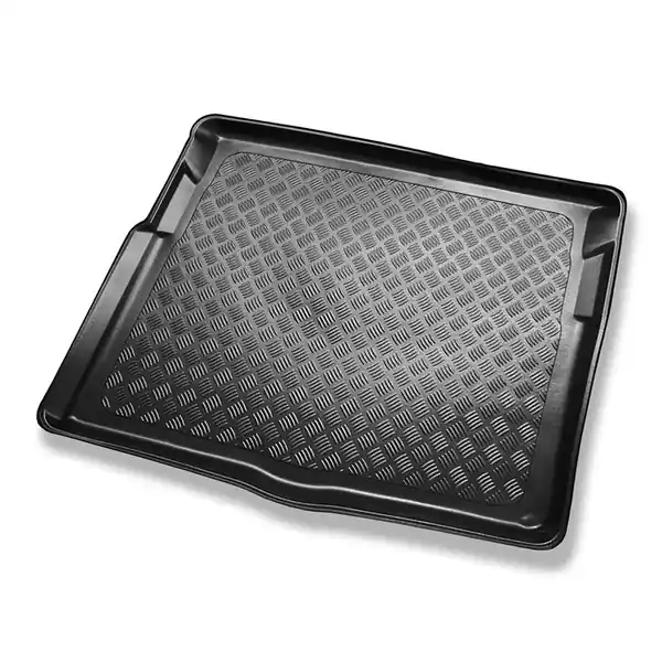 Autentyczny Mata do bagażnika do Citroen C4 Picasso II Minivan (07.2013-11.2020) - antypoślizgowa - samochodowy dywanik bagażnika - Aristar - Basic - 5 miejsc; dolny bagażnik (bez styropianowej wkładki pod podłogą bagażnika)