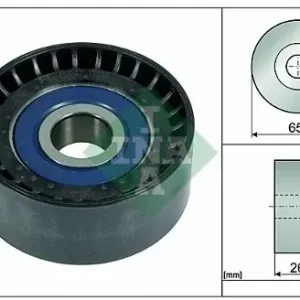 Wyprzedaż INA rolka kierunkowa / prowadząca, pasek klinowy zębaty INA 532 0666 10