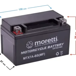 Akumulator Moretti AGM (Gel) MTX7A-BS Ostatnia szansa