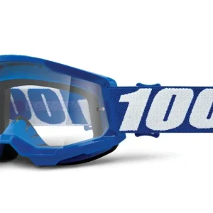 Zamów teraz 100% 100% Strata Anti-Fog Goggles Gen2 Youth, blue/clear 2021 Okulary przeciwsłoneczne dla dzieci HU-GOG-0057/21/unis