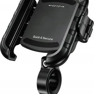 Uchwyt Motocyklowy Antywibracyjny Metalowy Na Telefon R9-Clip Promocja