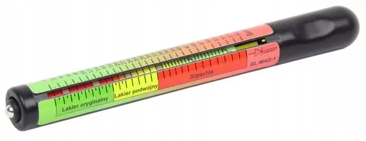 Zwrot pieniędzy Miernik Czujnik Tester Grubości Lakieru Gl Mag