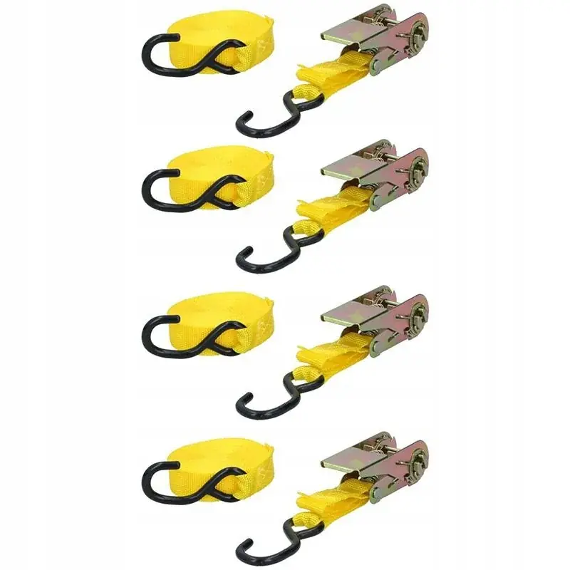 Pasy Transportowe z Napinaczem Dunlop 4 szt. 5.1m 350 kg Autentyczny