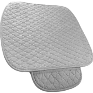 Wygodny POKROWIEC na fotel samochodowy przedni 50x52cm szary AG833A Bezpieczna płatność