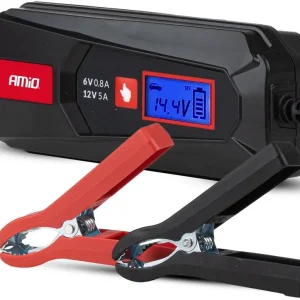 AMiO Prostownik cyfrowy lead acid std gel agm lfp max 5a 6v 12v amio-04522 Oferta