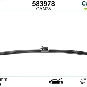 Ostatnia szansa Pióro wycieraczki Valeo 583978