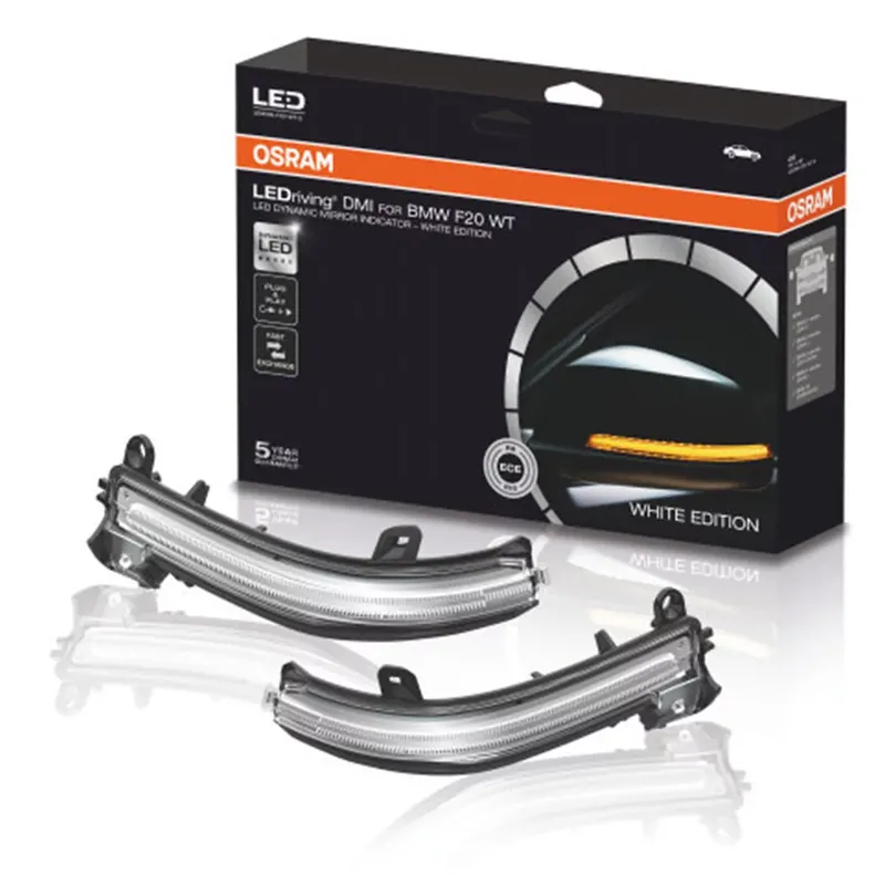 OSRAM OSRAM LEDriving DMI for BMW, Kierunkowskazy boczne na lusterkach, LEDDMI F20 BK S, 12,0 V, 2700 K, LEDDMI F20 BK S Oferta limitowana