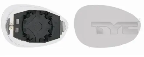 Premium TYC Szkło lusterka, lusterko zewnętrzne TYC 309-0068-1