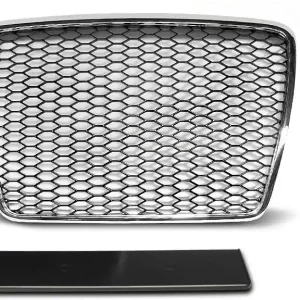 Wysoka jakość Grille nerki, AUDI A6 C6, 2009-2011, CHROM RS-STYLE