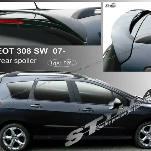 Promocja Spoiler na tylną klape górny, Peugeot 308 I SW, 2007-2013