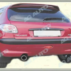 Nowość Spoiler na tylną klape górny, PEUGEOT 206, 09/98->