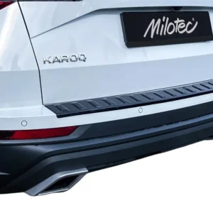 Atrapa końcówki wydechu, Škoda Karoq, 2021- , Facelift, ABS - Alu Brusch Nowość