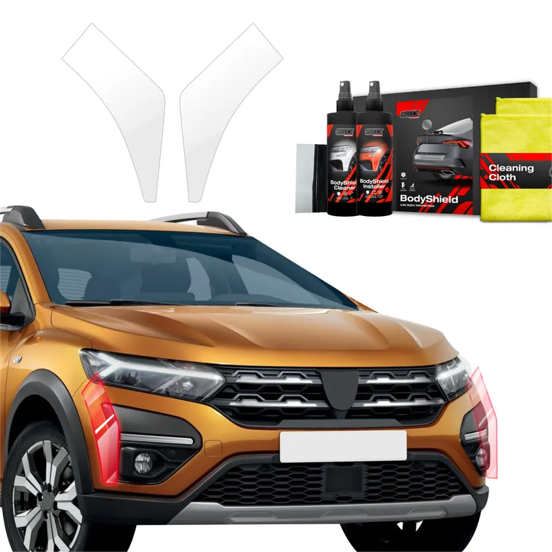 Zamów teraz Ochronne folie na zderzak, Dacia Sandero III, 2021- ,