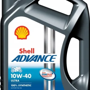 Premium Olej motocyklowy Shell Advance 4T Ultra 10W-40 4L